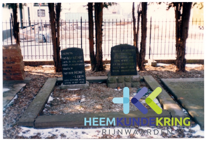 Lobith NH Grafsteen van der Kemp Coll. G.B.Janssen